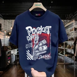 Áo thun nam nữ in hình cá tính - AP248 - Xanh than