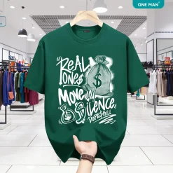 Áo thun nam nữ nhập khẩu - AP249 - Xanh lá