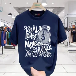 Áo thun nam nữ nhập khẩu - AP249 - Xanh than