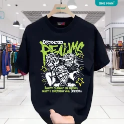 Áo phông nam nữ phong cách boy phố - AP250 - Đen