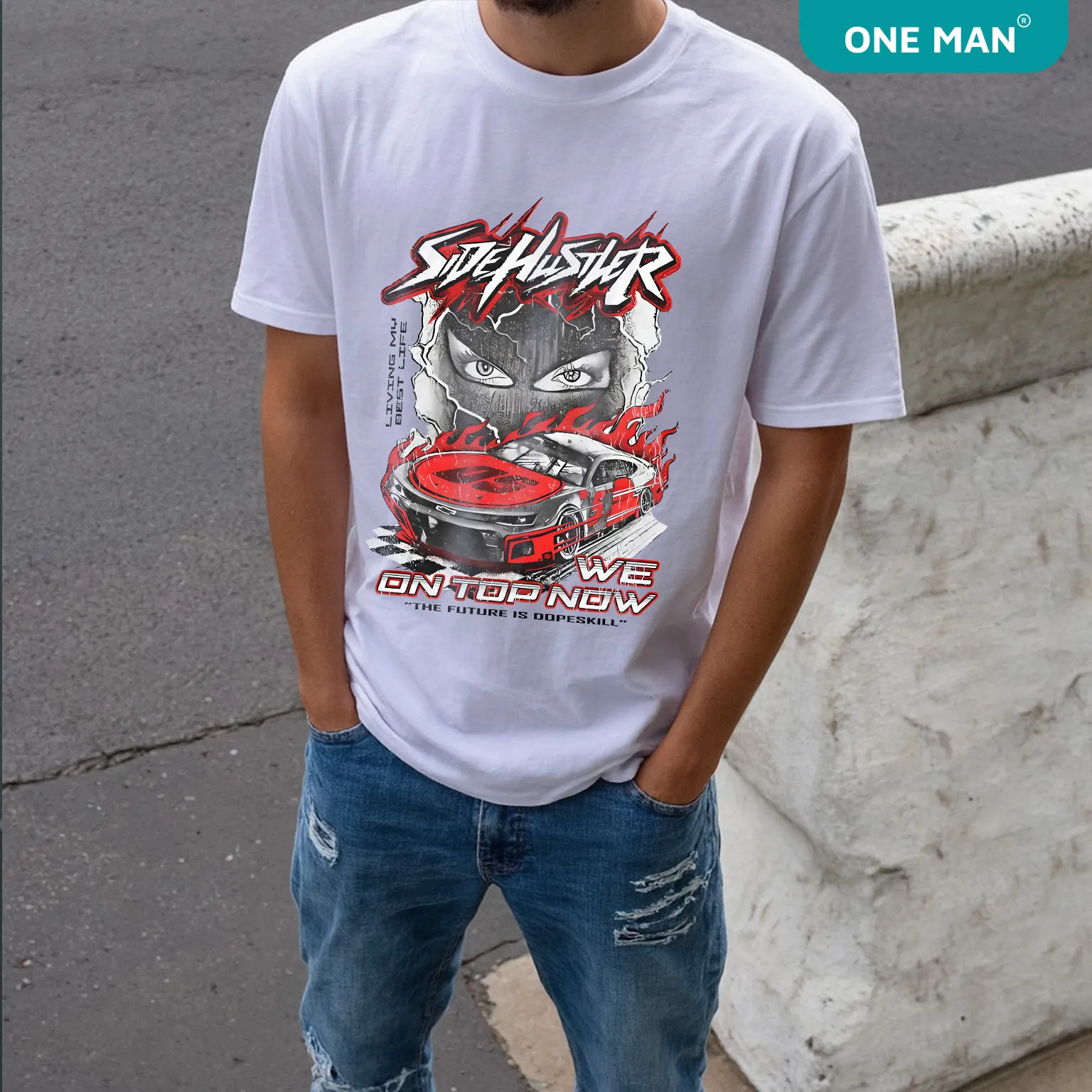 Áo thun nam nữ in hình Speedster - AP260 - Nam 1