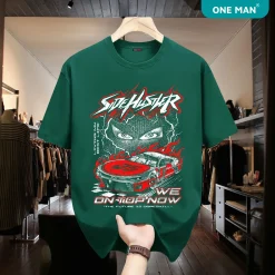 Áo thun nam nữ in hình Speedster - AP260 - Xanh lá