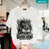 Áo thun nam nữ in hình Black King - AP261 - Trắng