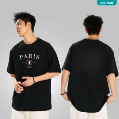 Áo thun cổ tròn Unisex Paris - AP314 - Nam 3