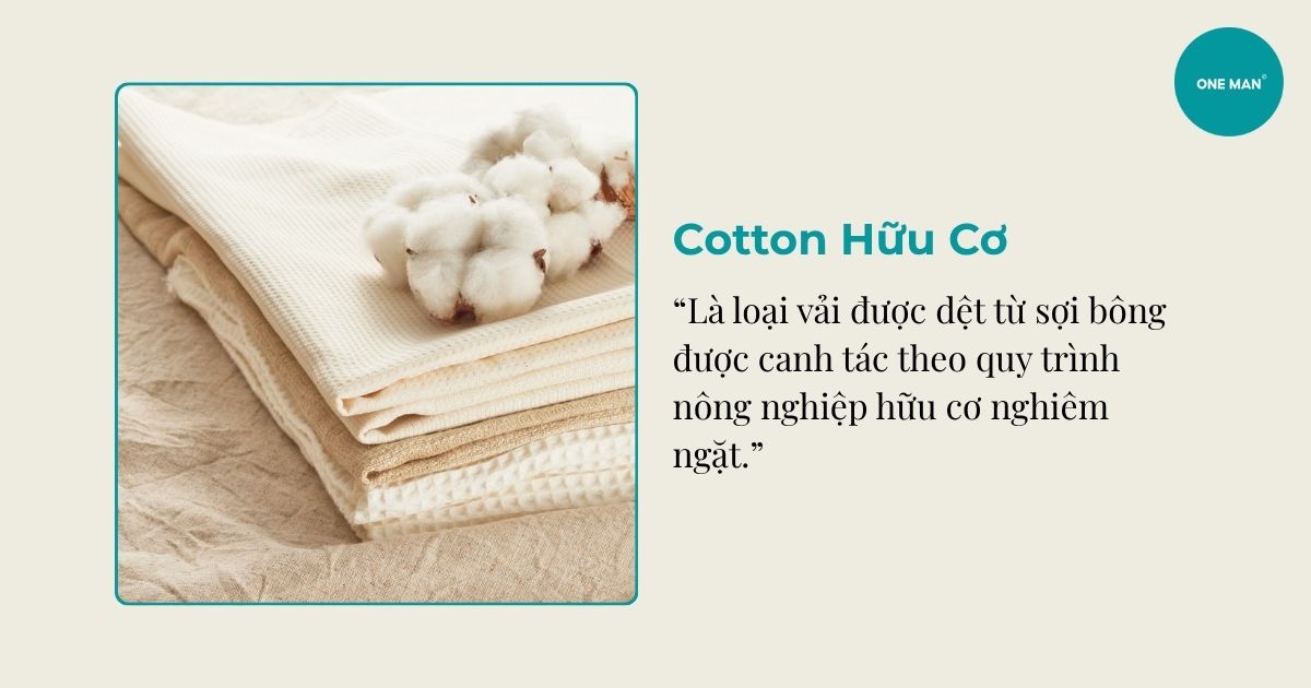 Vải Cotton hữu cơ
