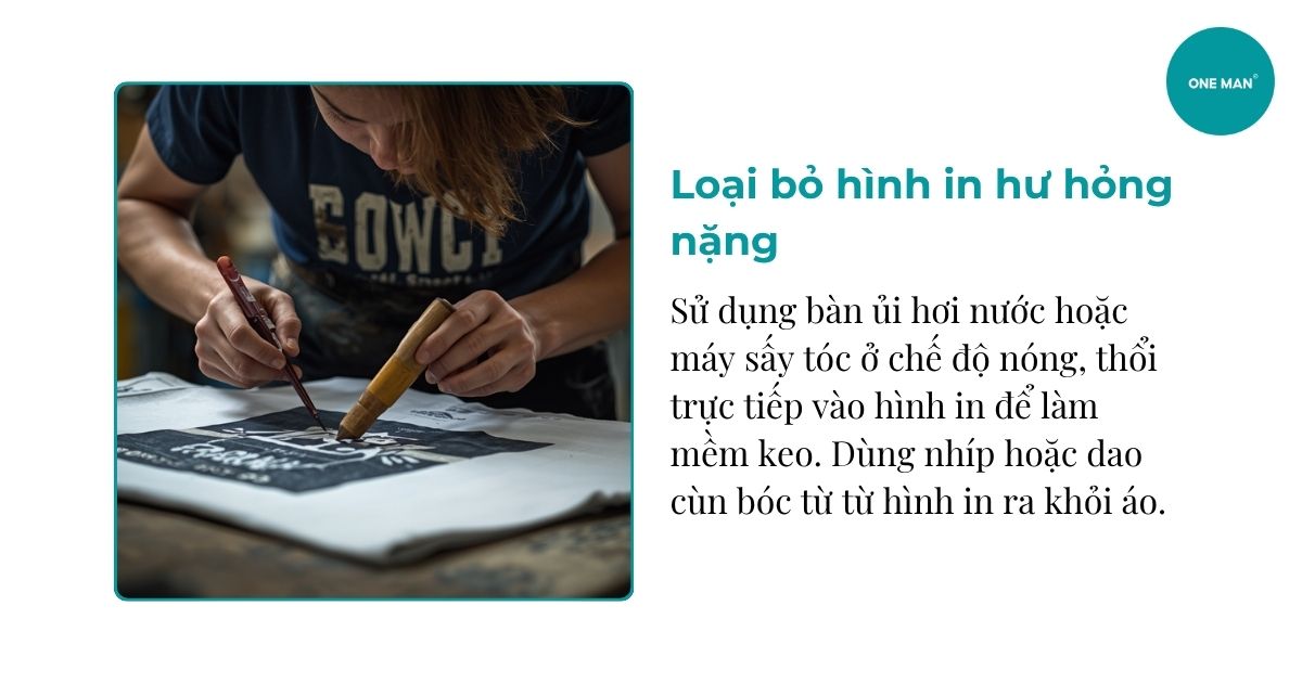Loại bỏ hình in hư hỏng nặng