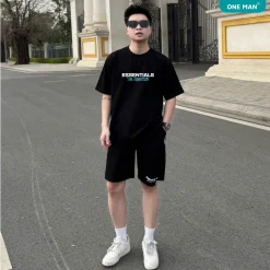 Bộ quần áo thun nam nữ ESSENTIALS San Francisco - SD292 - Nam 3