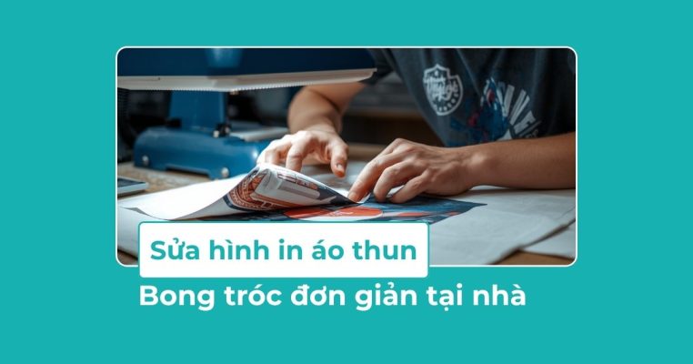Cách sửa hình in áo thun bong tróc đơn giản tại nhà