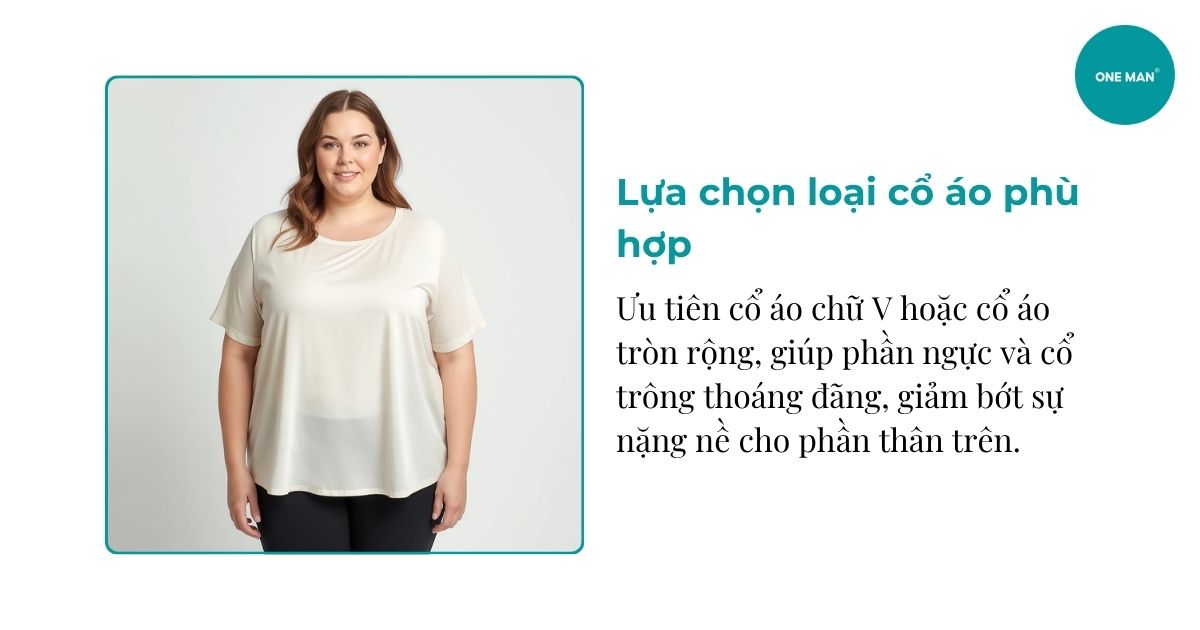 Lựa chọn loại cổ áo phù hợp