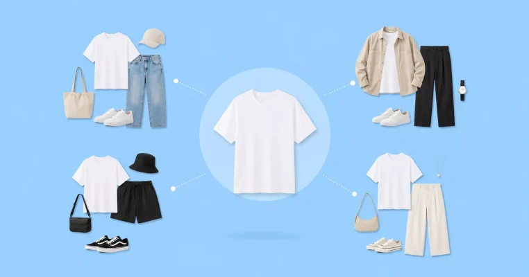 Hướng dẫn chi tiết phối đồ với áo thun