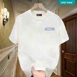 Áo Phông Nam Nữ Form Basic Năng Động - AP-322 - Trắng