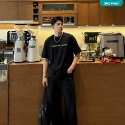 Áo thun 100% Cotton in hình London Carter - Nam 2