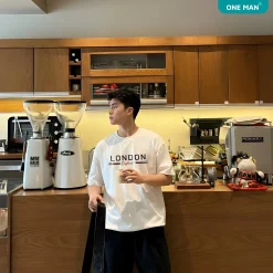 Áo thun Cotton in chữ London - AP321 - nam 2