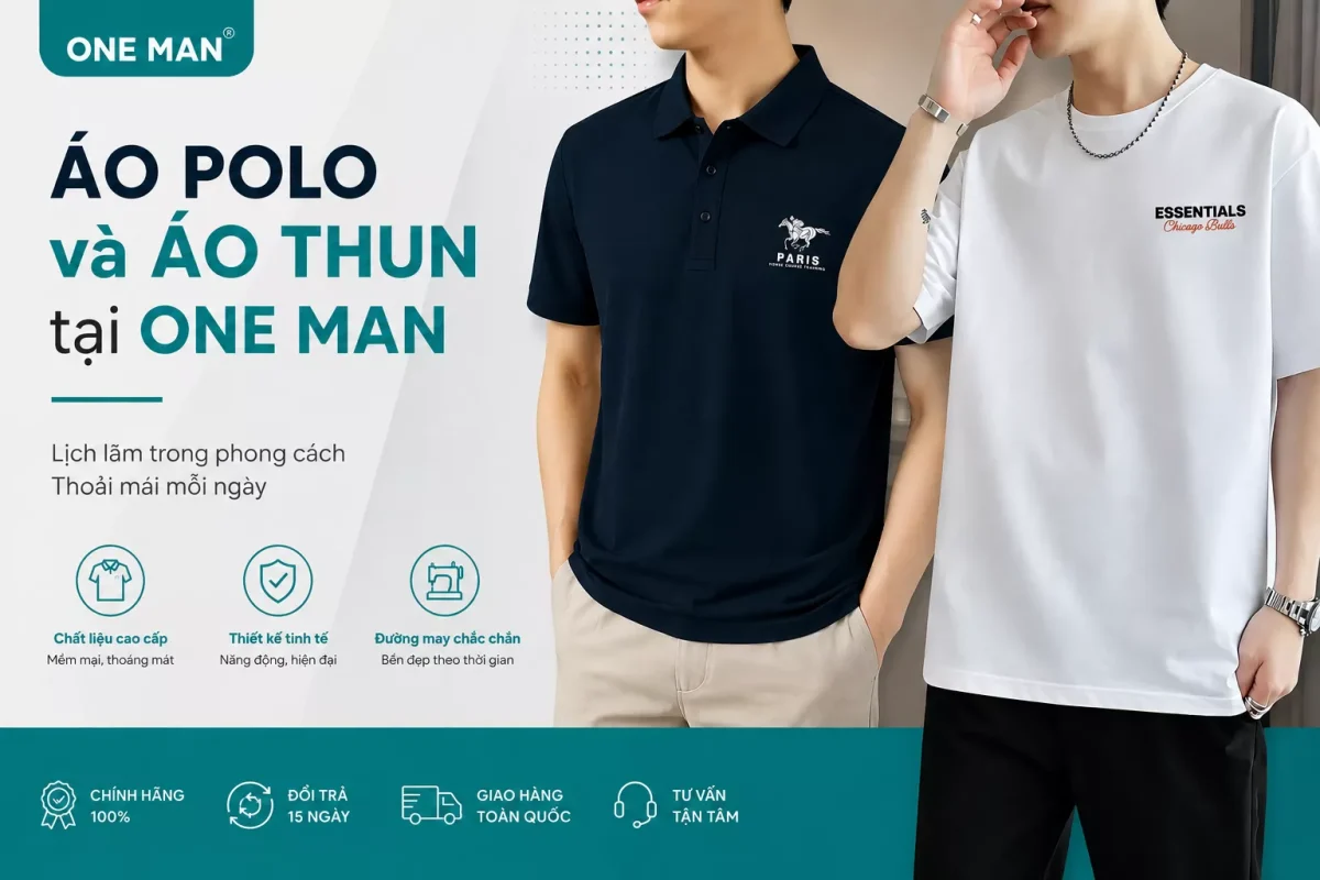Áo Polo và Áo Thun tại ONE MAN