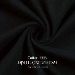Áo thun 100 Cotton in hình Ngua Nhap Khau - AP193 - Đen 2