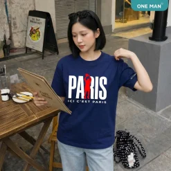 Áo thun cổ tròn Cotton Basic Form - AP414 - nữ
