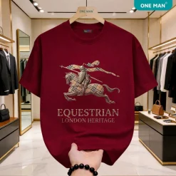 Áo thun cổ tròn Thoáng mát dây Dan Cotton 100 - AP397 - Đỏ