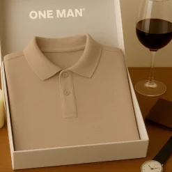 Áo thun Polo nam Cotton Duracot - PL000 - Nâu