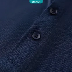 Áo thun Polo nam Cotton Duracot - PL000 - Xanh Than 2