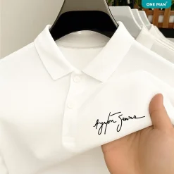 Áo thun Polo nam Cotton Duracot Tang Kem Hop - PL060 - Trắng 1