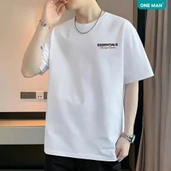 Áo thun Tay lỡ cổ tròn Cotton 100 - AP291 - nam 2