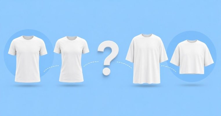 Các form áo thun nam phổ biến